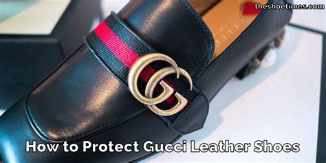 how to waterproof gucci shoes|How to Protect Gucci Leather Shoes .